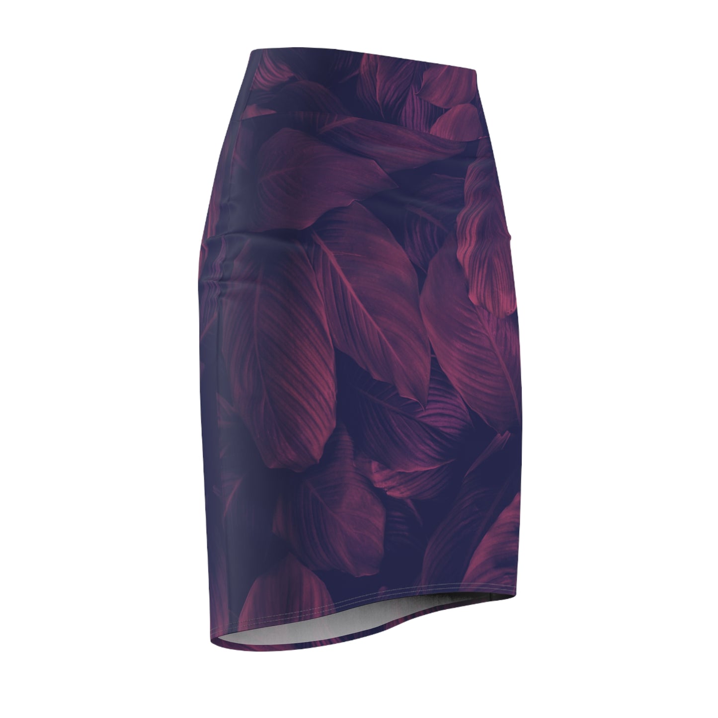 Women's Leaf Pencil Skirt (AOP)