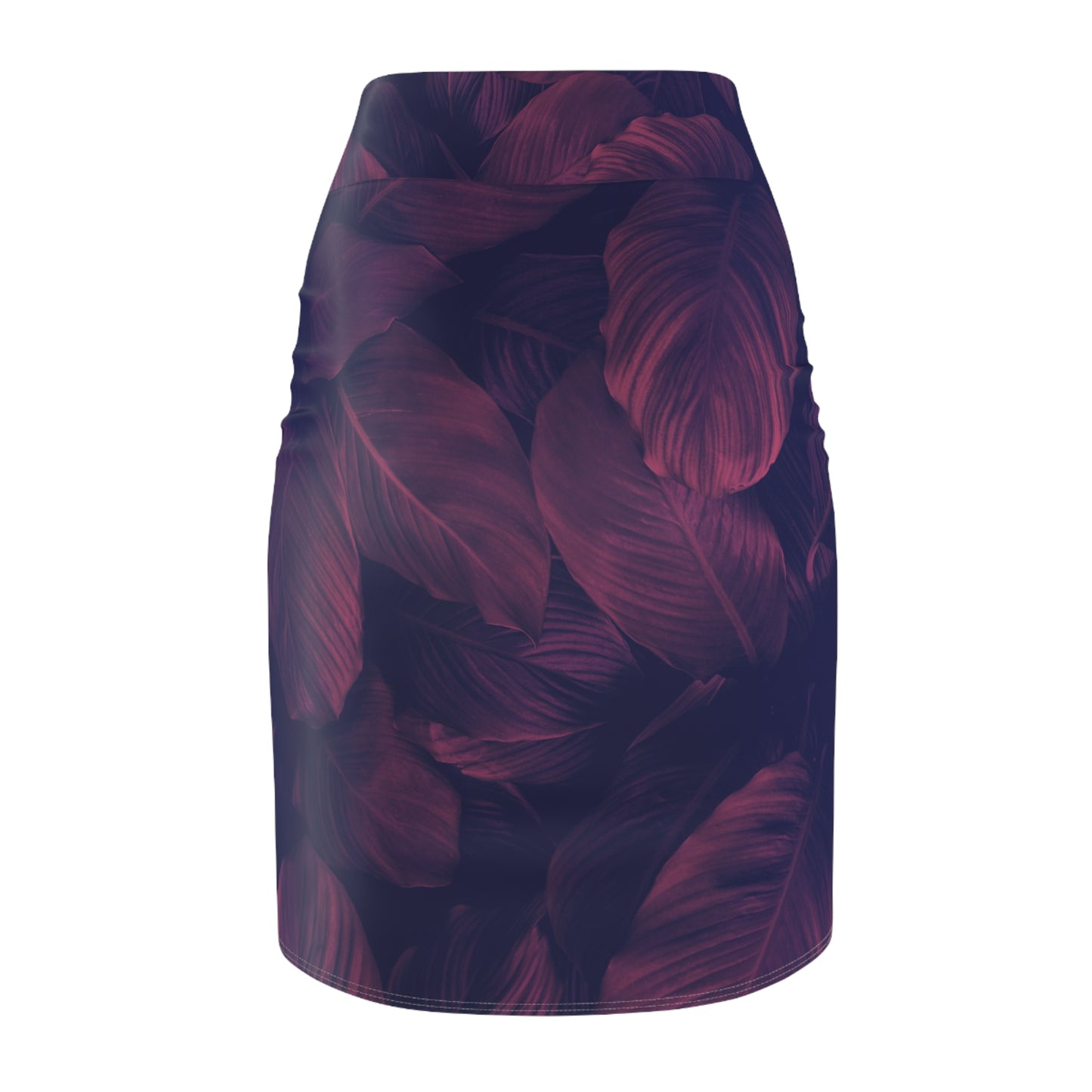 Women's Leaf Pencil Skirt (AOP)