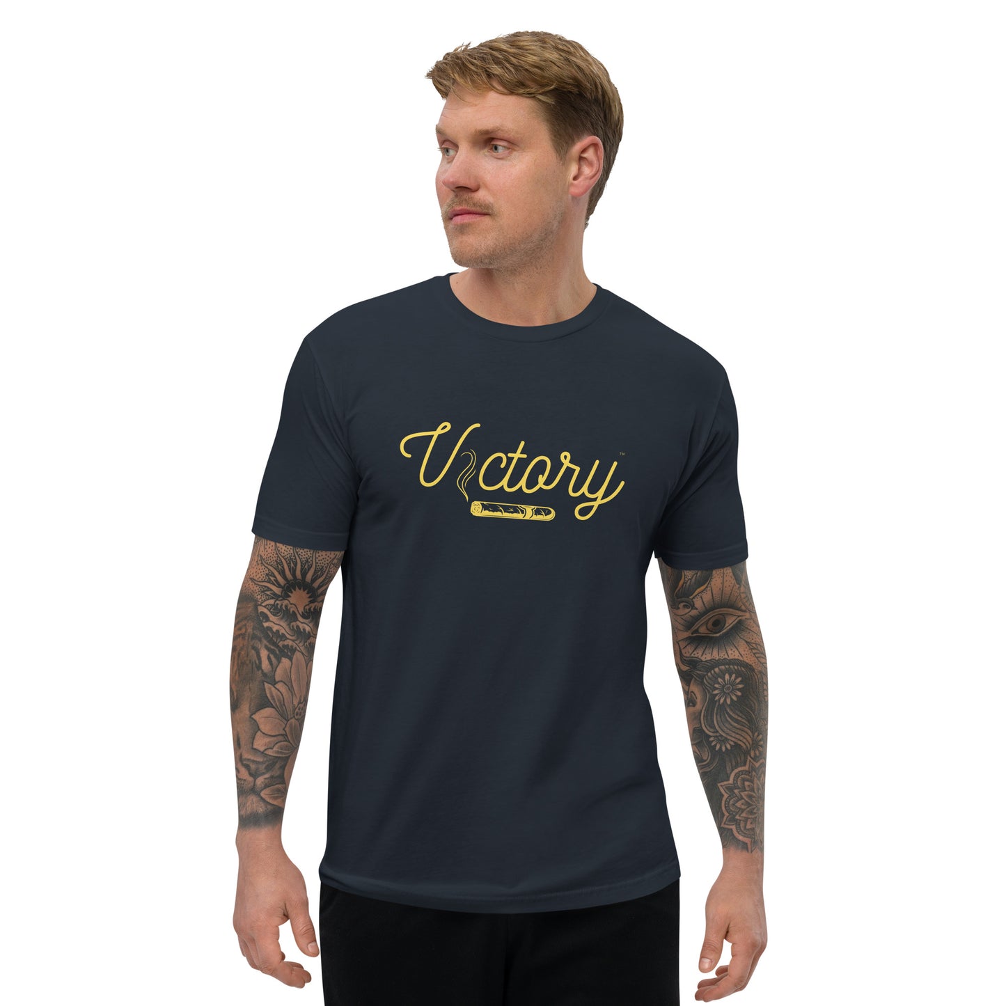 LIMITED EDITION Victory Smoke Cigar Short Sleeve T-shirt
