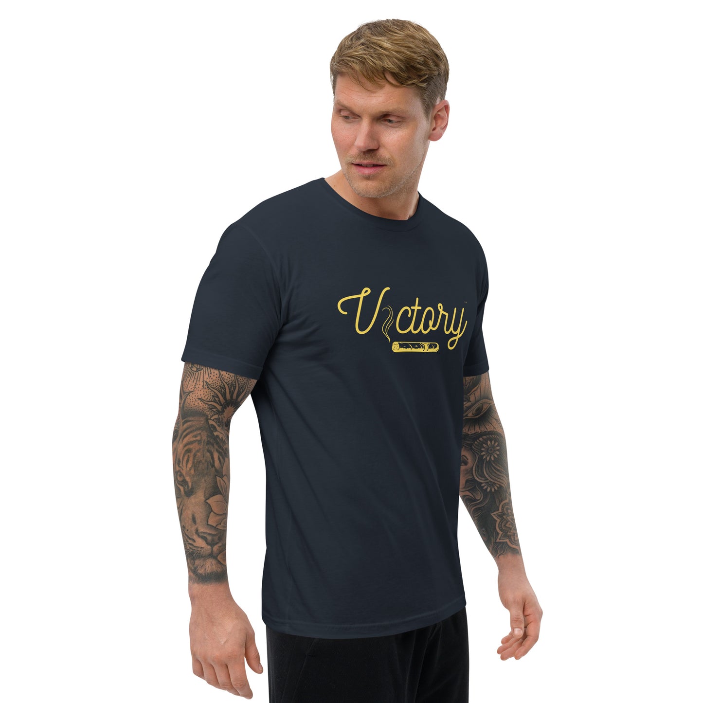 LIMITED EDITION Victory Smoke Cigar Short Sleeve T-shirt