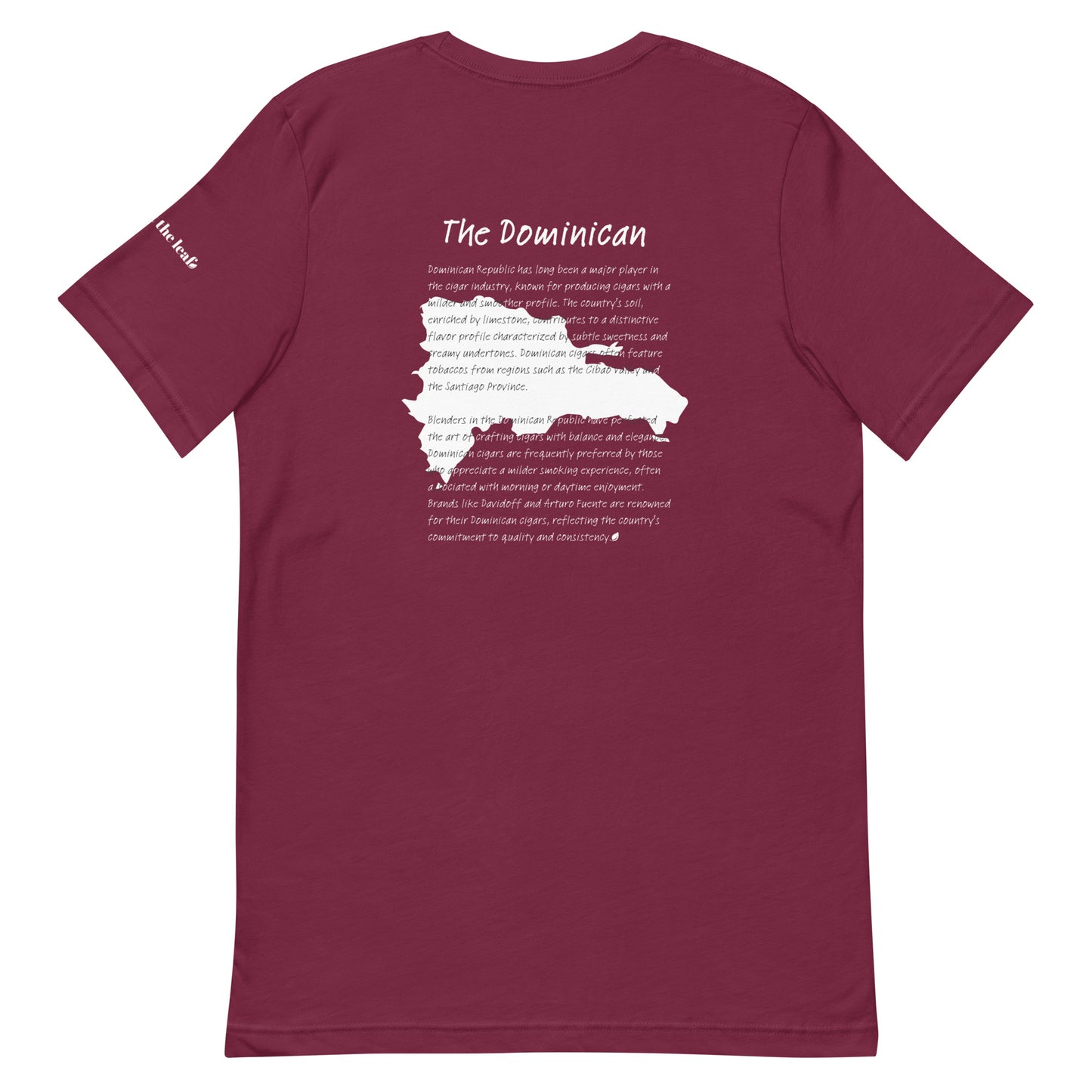 Leaf Aficio Dominican Leaf Unisex t-shirt