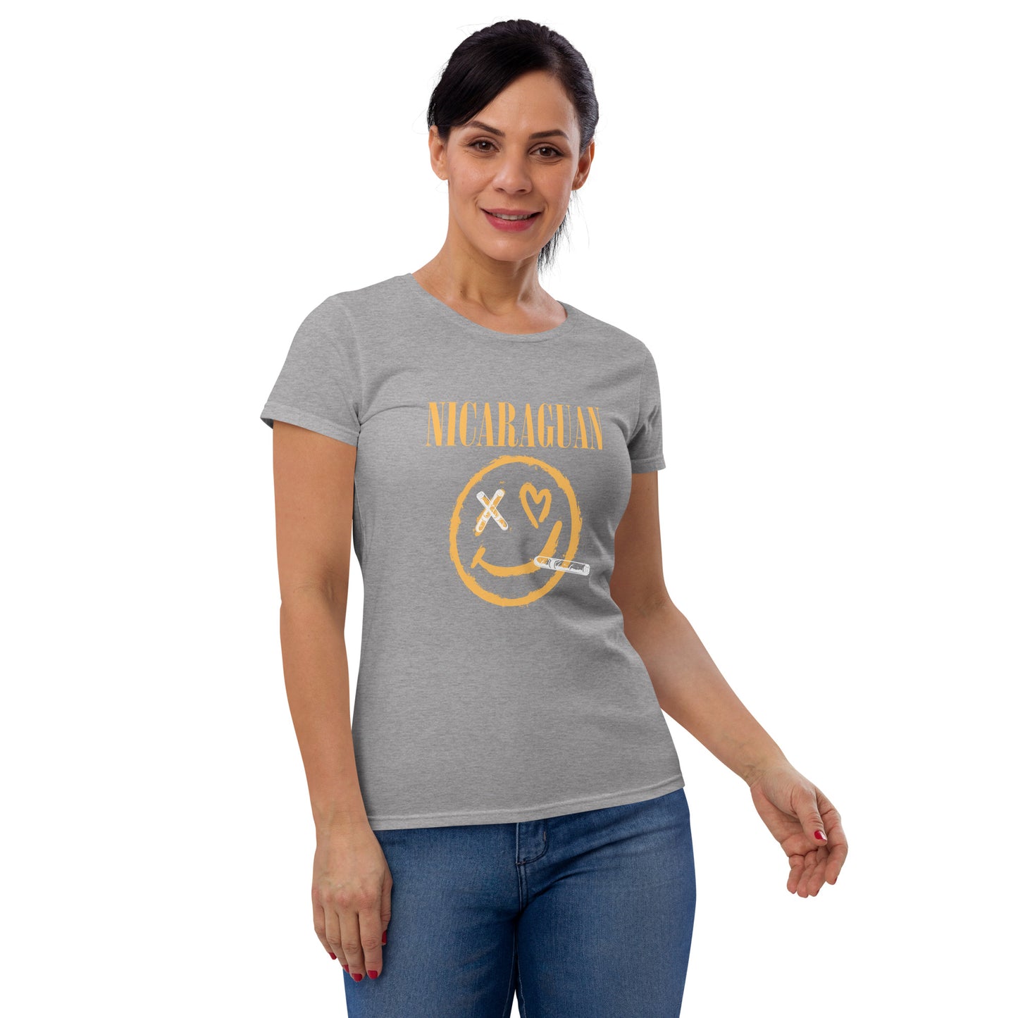 Women's Cut Nicaraguan Bliss short sleeve t-shirt