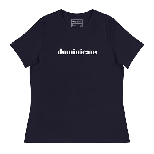 Women's Cut Dominican Leaf Relaxed T-Shirt