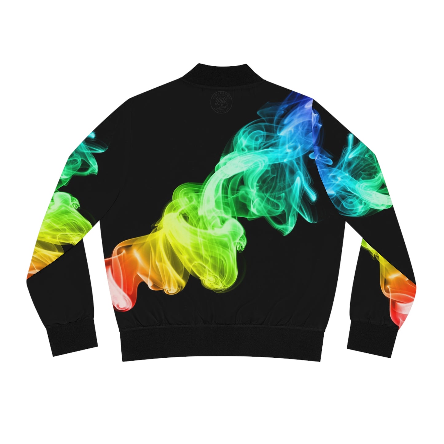 Women's Rainbow Smoke Smoking Jacket