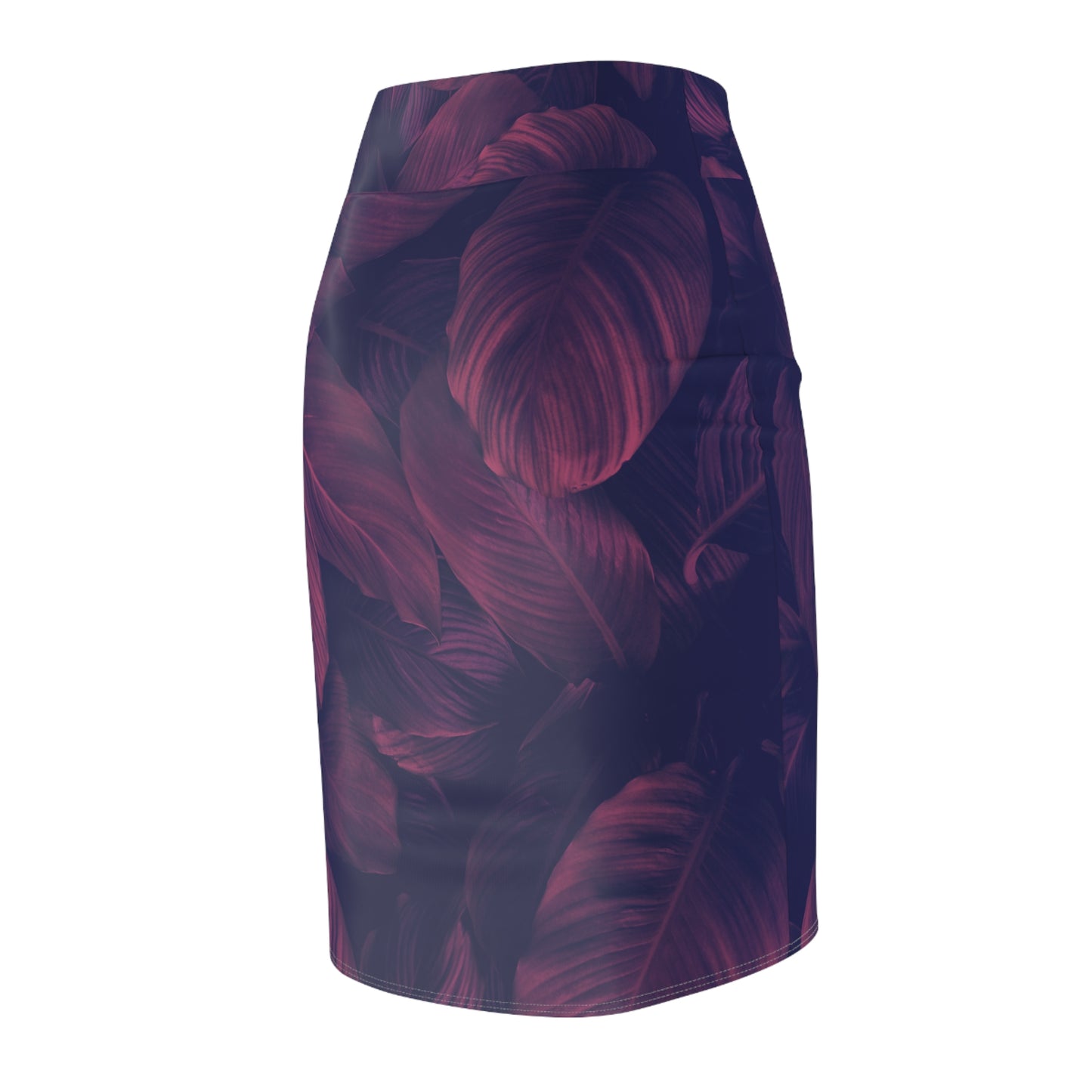 Women's Leaf Pencil Skirt (AOP)