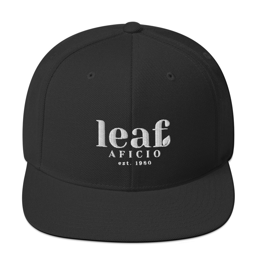 Leaf Aficio Retro Embroidered Snapback Hat