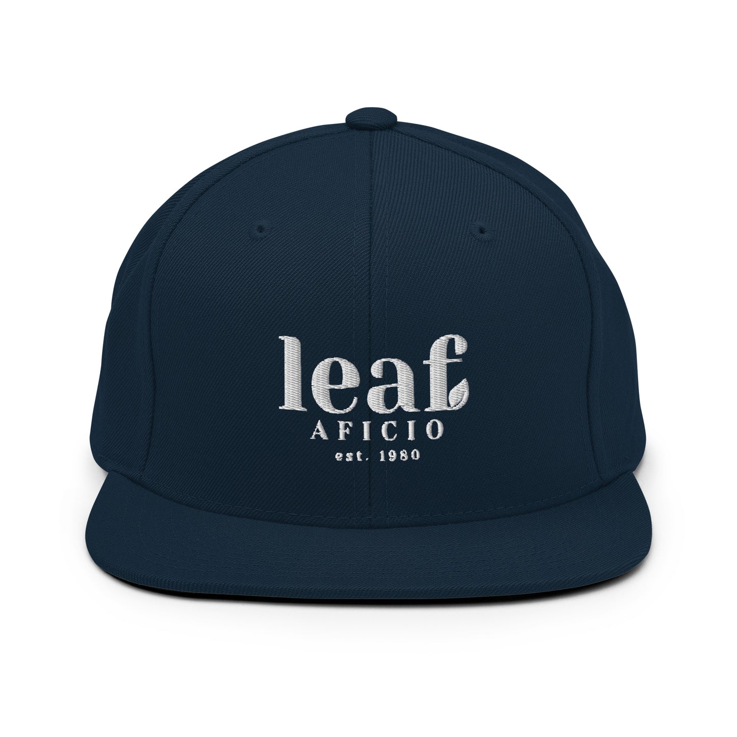 Leaf Aficio Retro Embroidered Snapback Hat