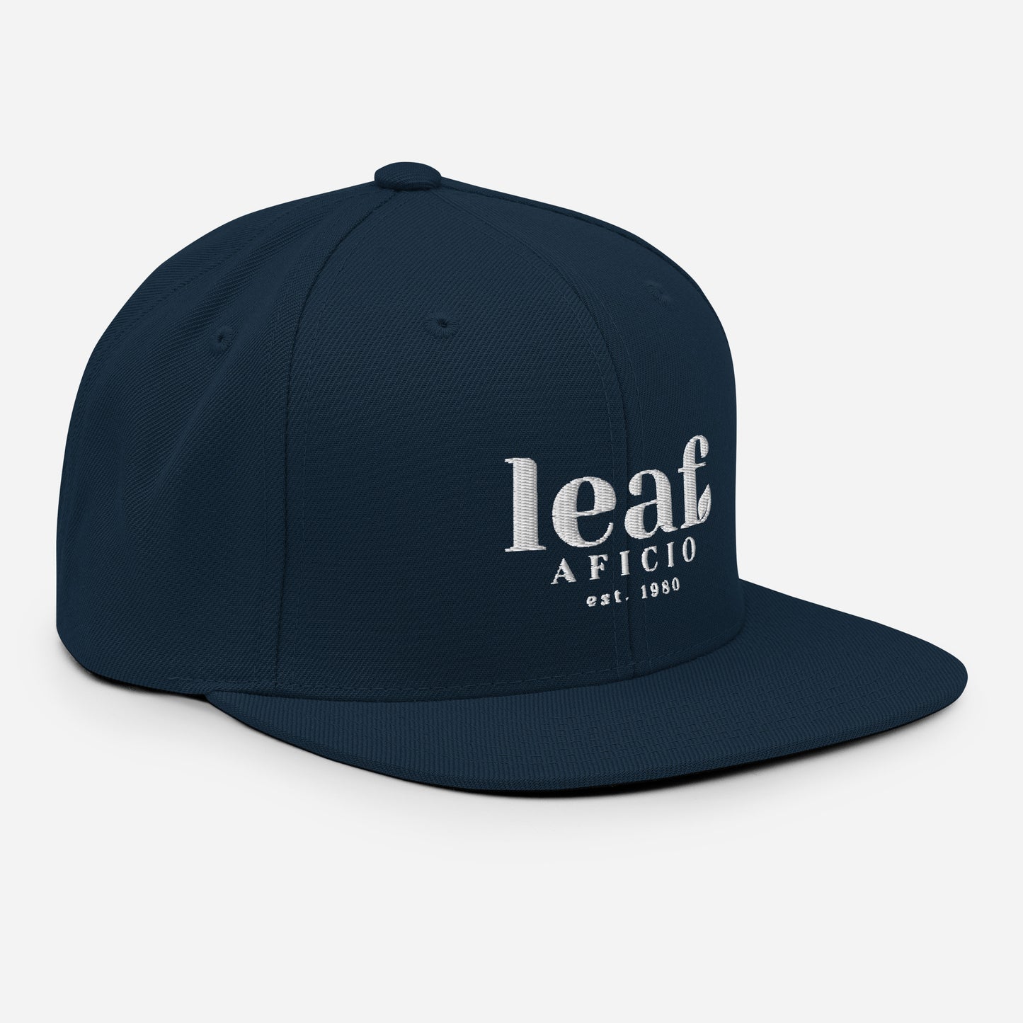 Leaf Aficio Retro Embroidered Snapback Hat