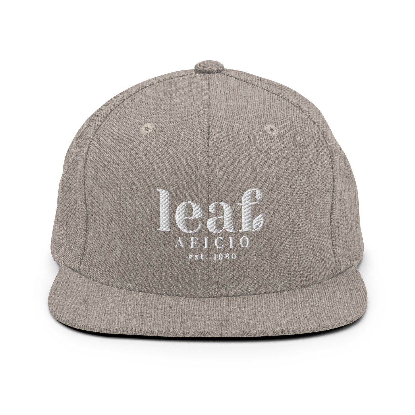 Leaf Aficio Retro Embroidered Snapback Hat