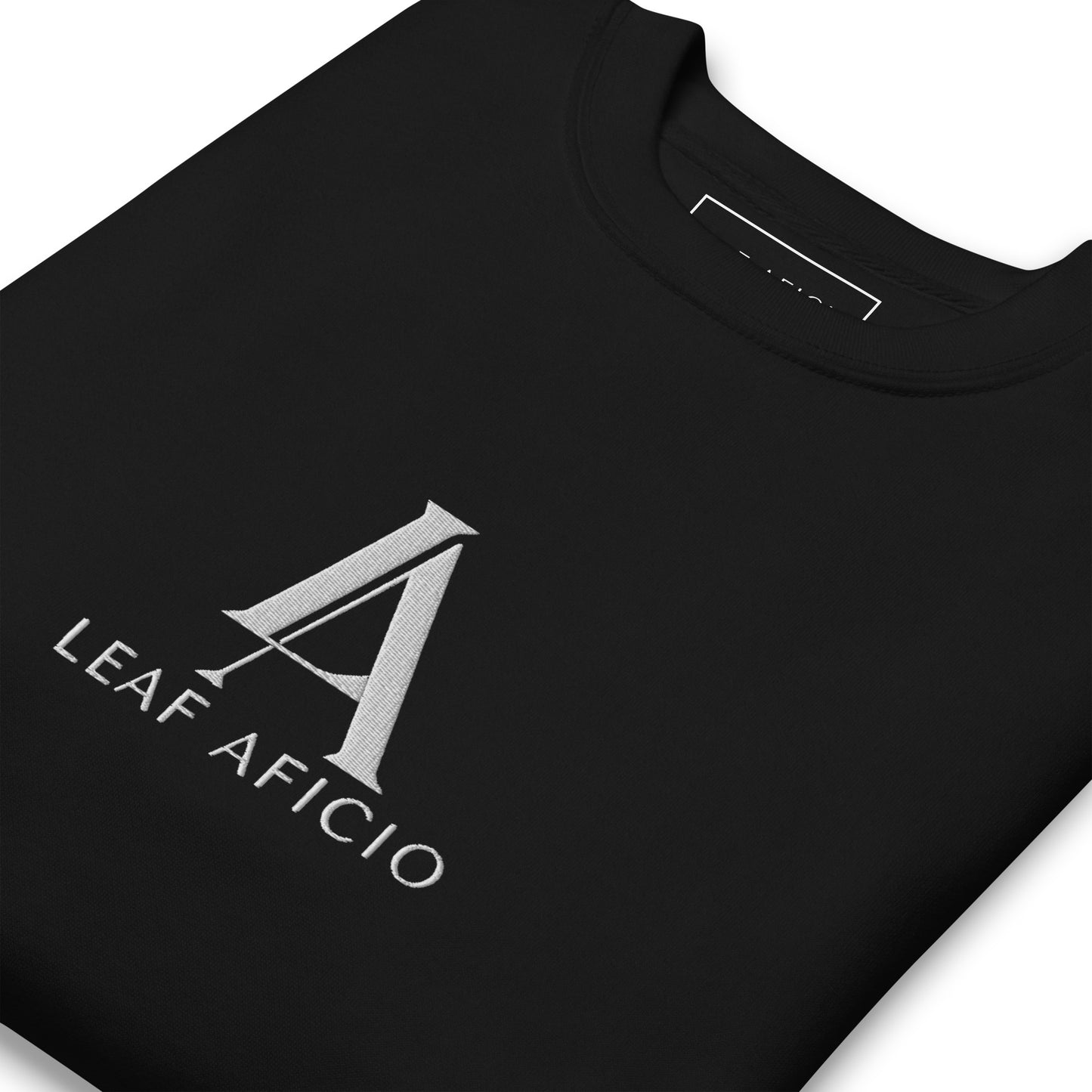 Leaf Aficio Logo Embroidered Unisex Premium Sweatshirt