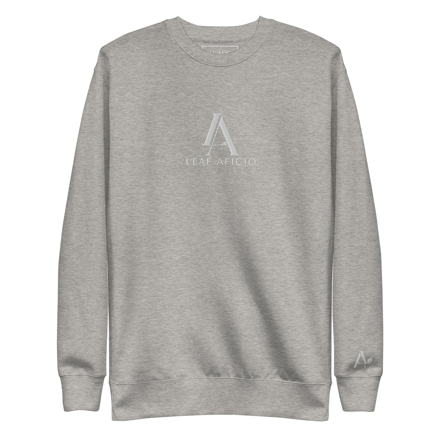 Leaf Aficio Logo Embroidered Unisex Premium Sweatshirt
