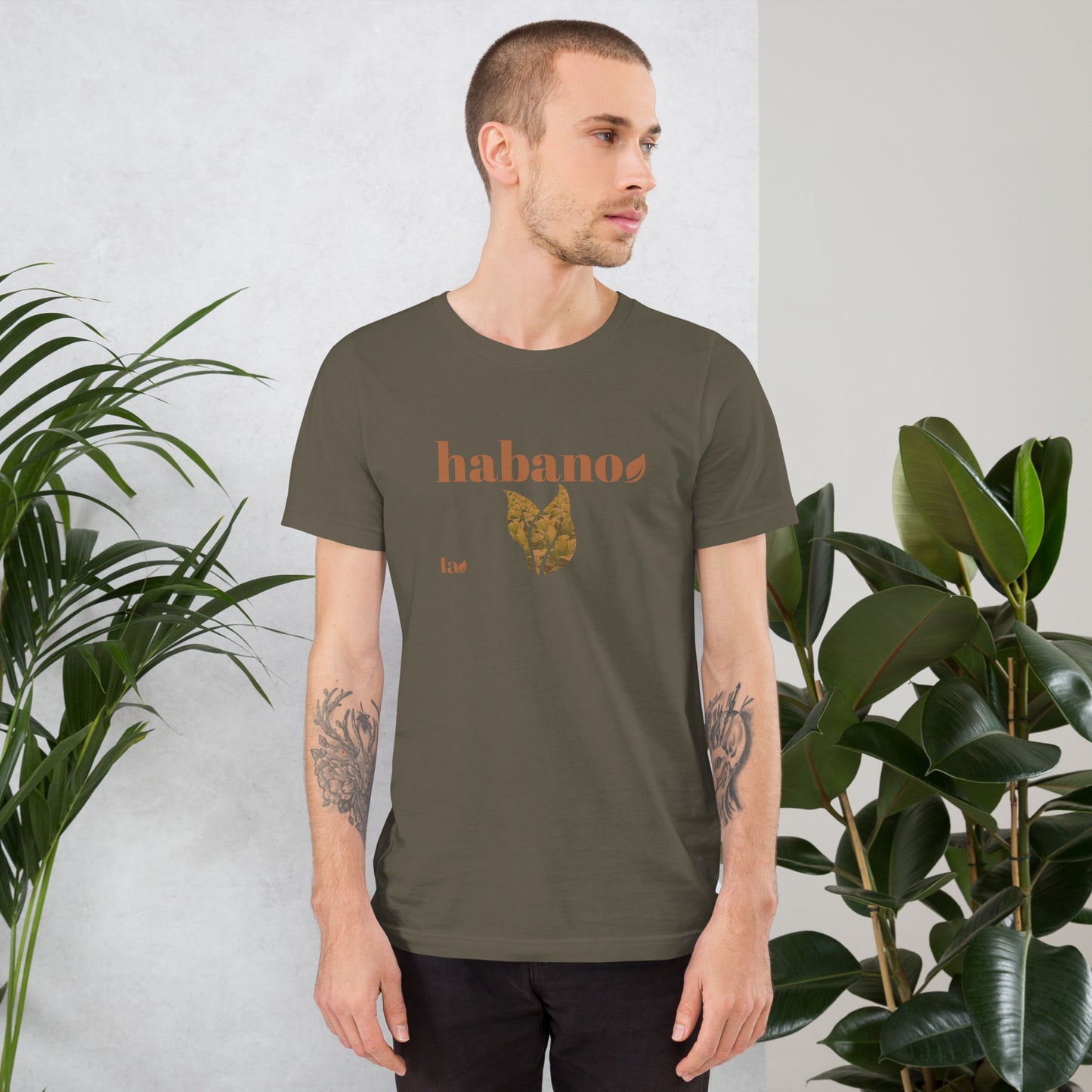 Habano Leaf Unisex t-shirt