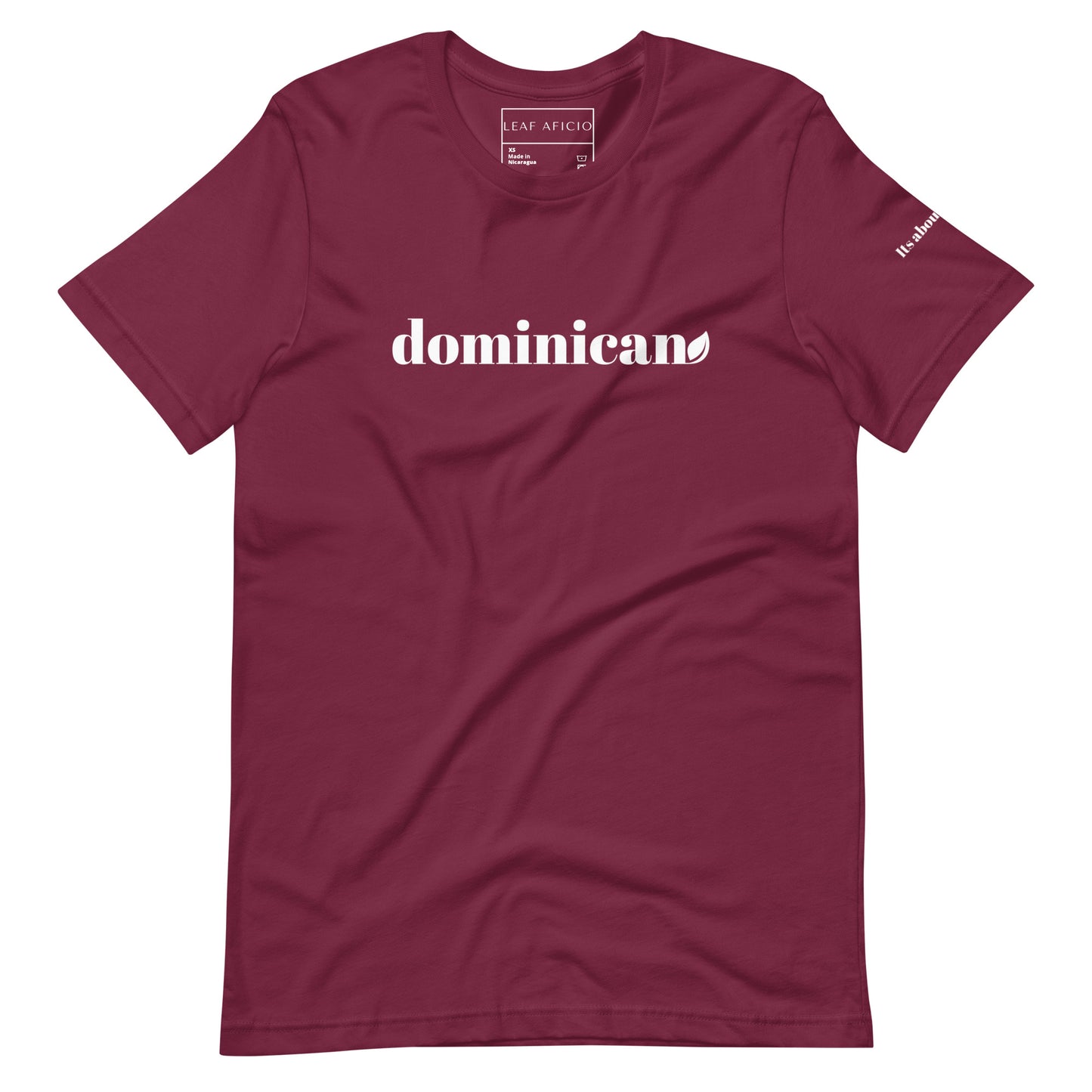 Leaf Aficio Dominican Leaf Unisex t-shirt