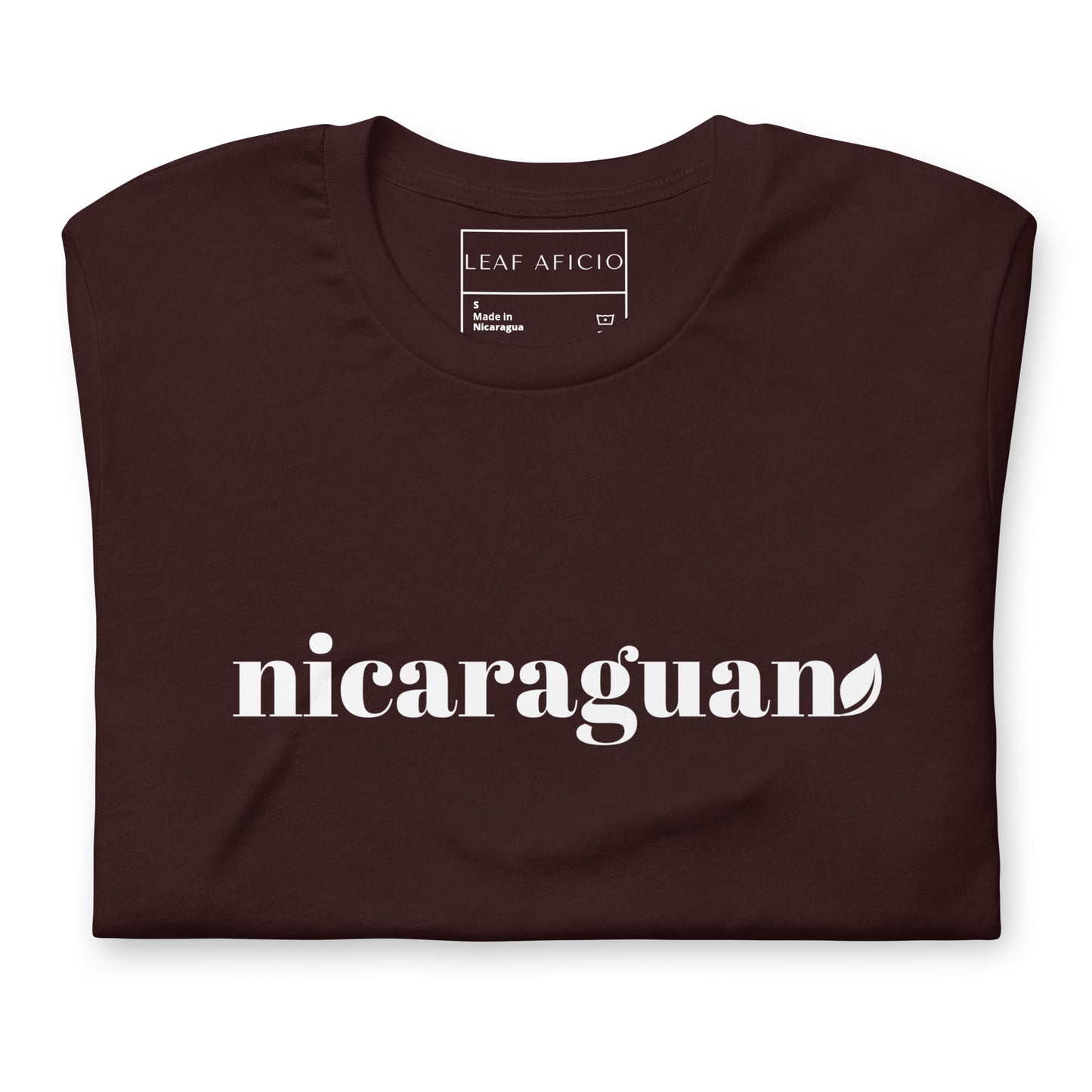 Leaf Aficio Nicaraguan Leaf Unisex Tee