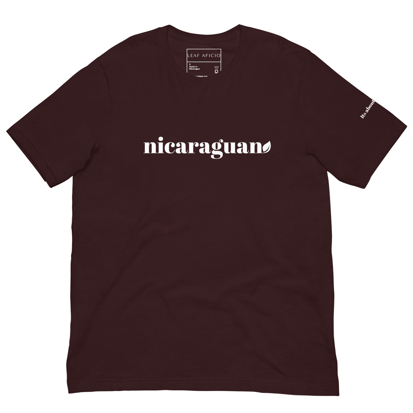 Leaf Aficio Nicaraguan Leaf Unisex Tee