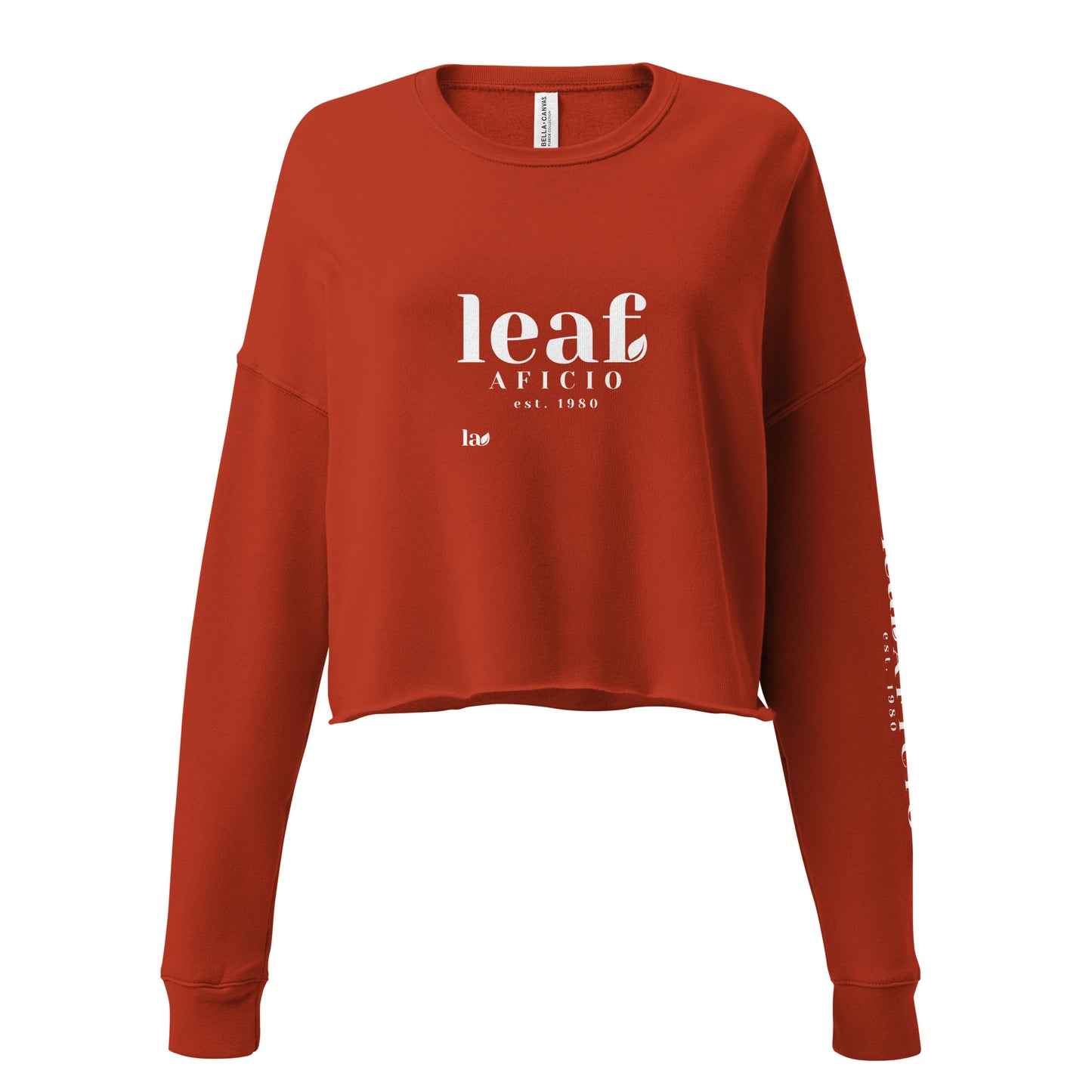 Leaf Crop Retro Pullover