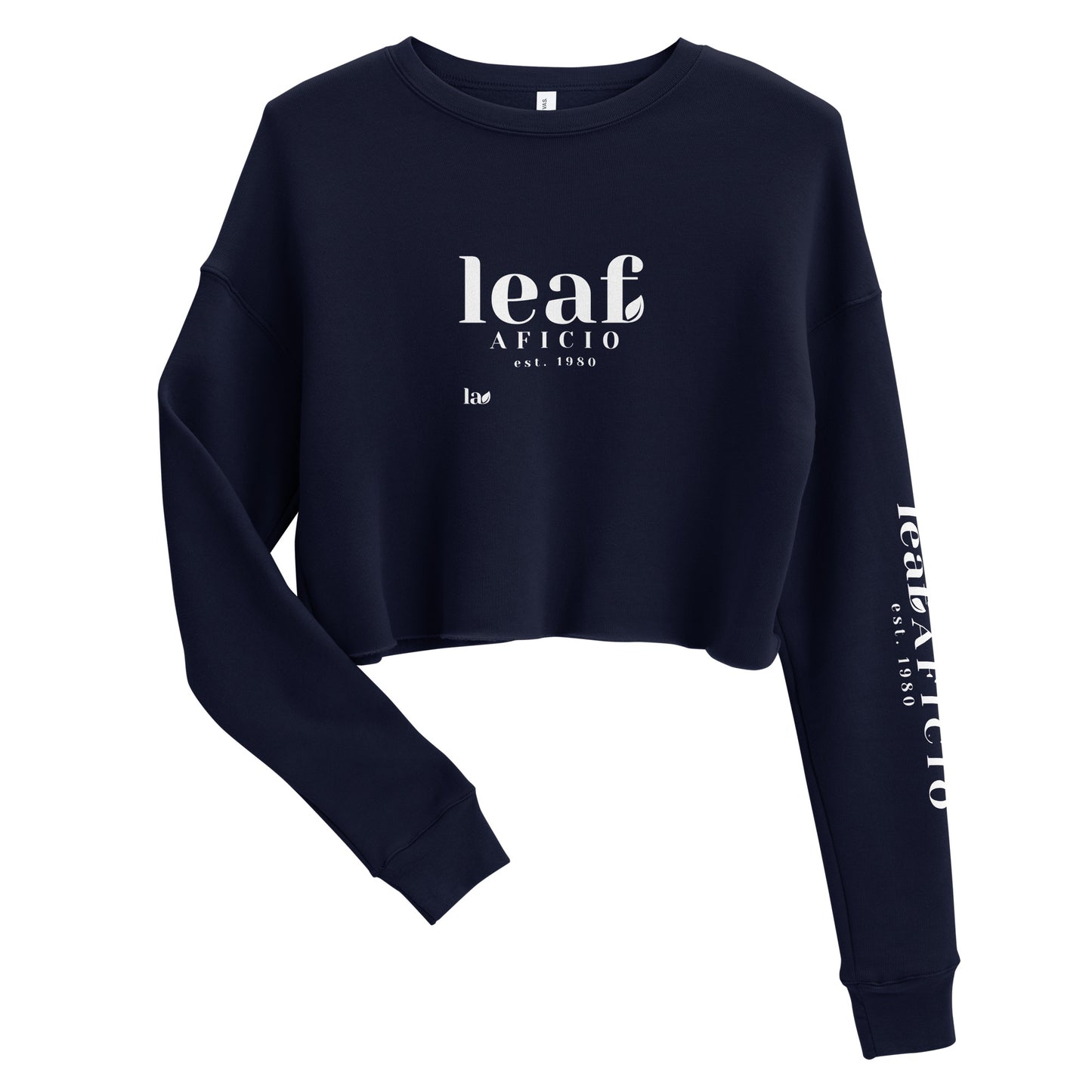 Leaf Crop Retro Pullover