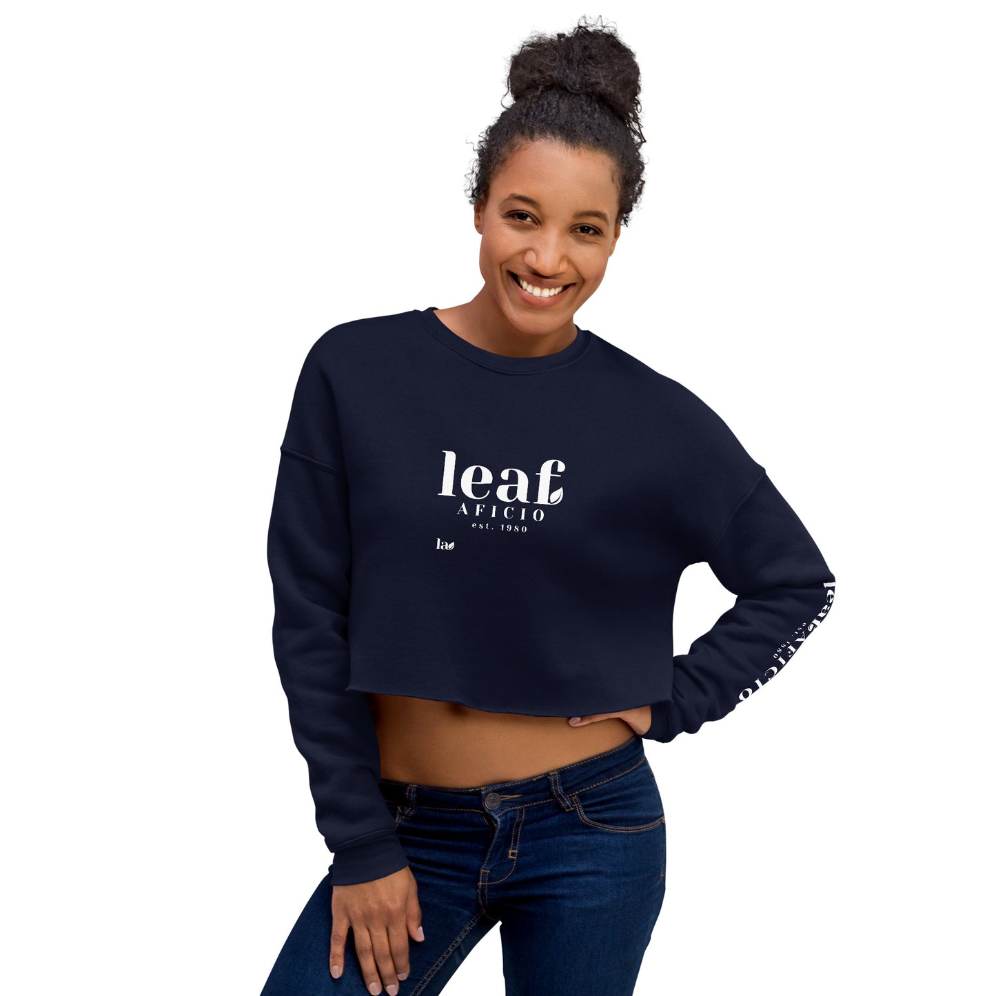 Leaf Crop Retro Pullover