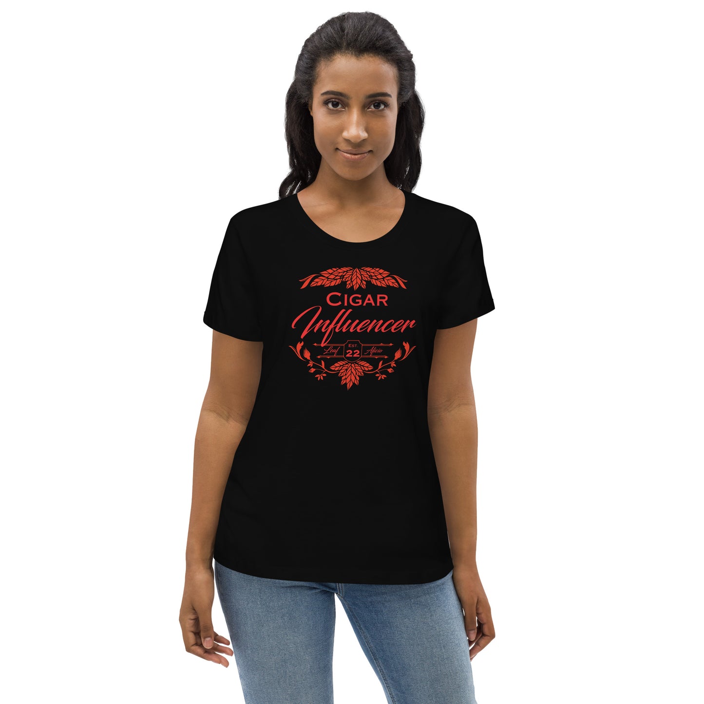 Women's fitted Cigar Influencer Tee