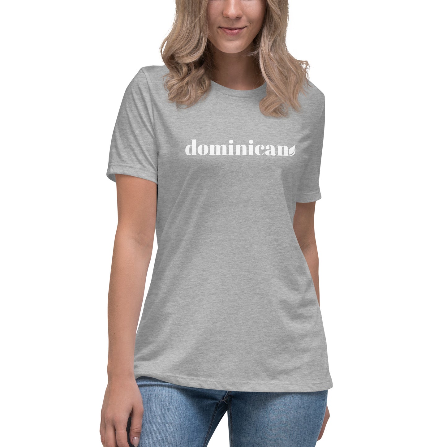 Women's Cut Dominican Leaf Relaxed T-Shirt