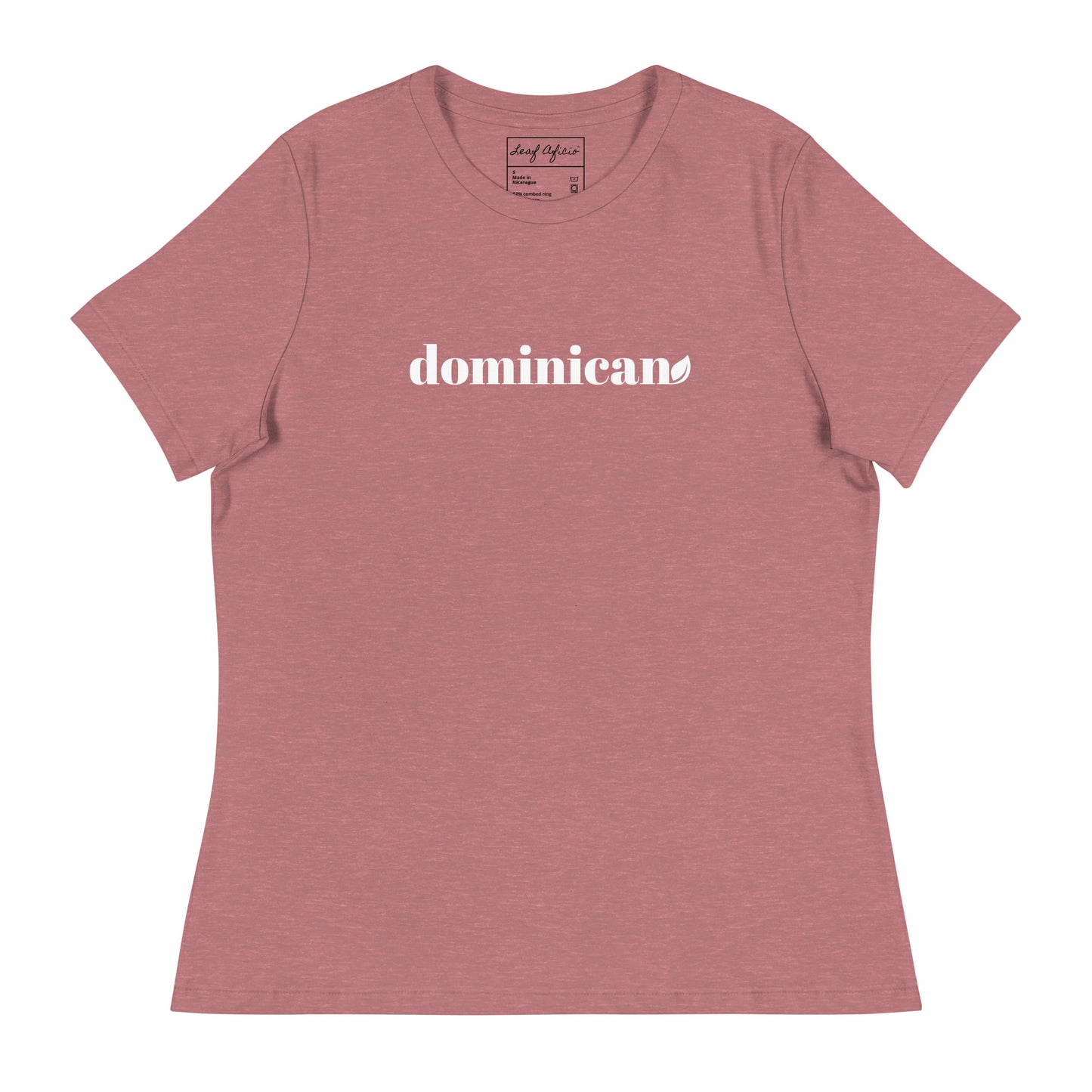 Women's Cut Dominican Leaf Relaxed T-Shirt