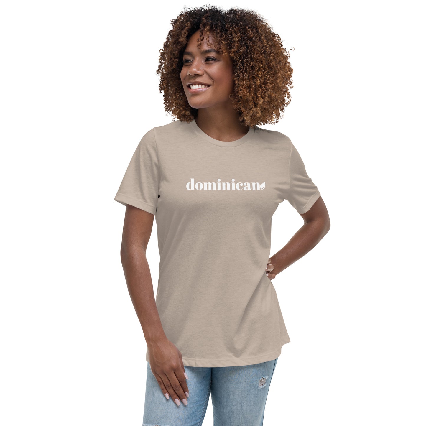 Women's Cut Dominican Leaf Relaxed T-Shirt