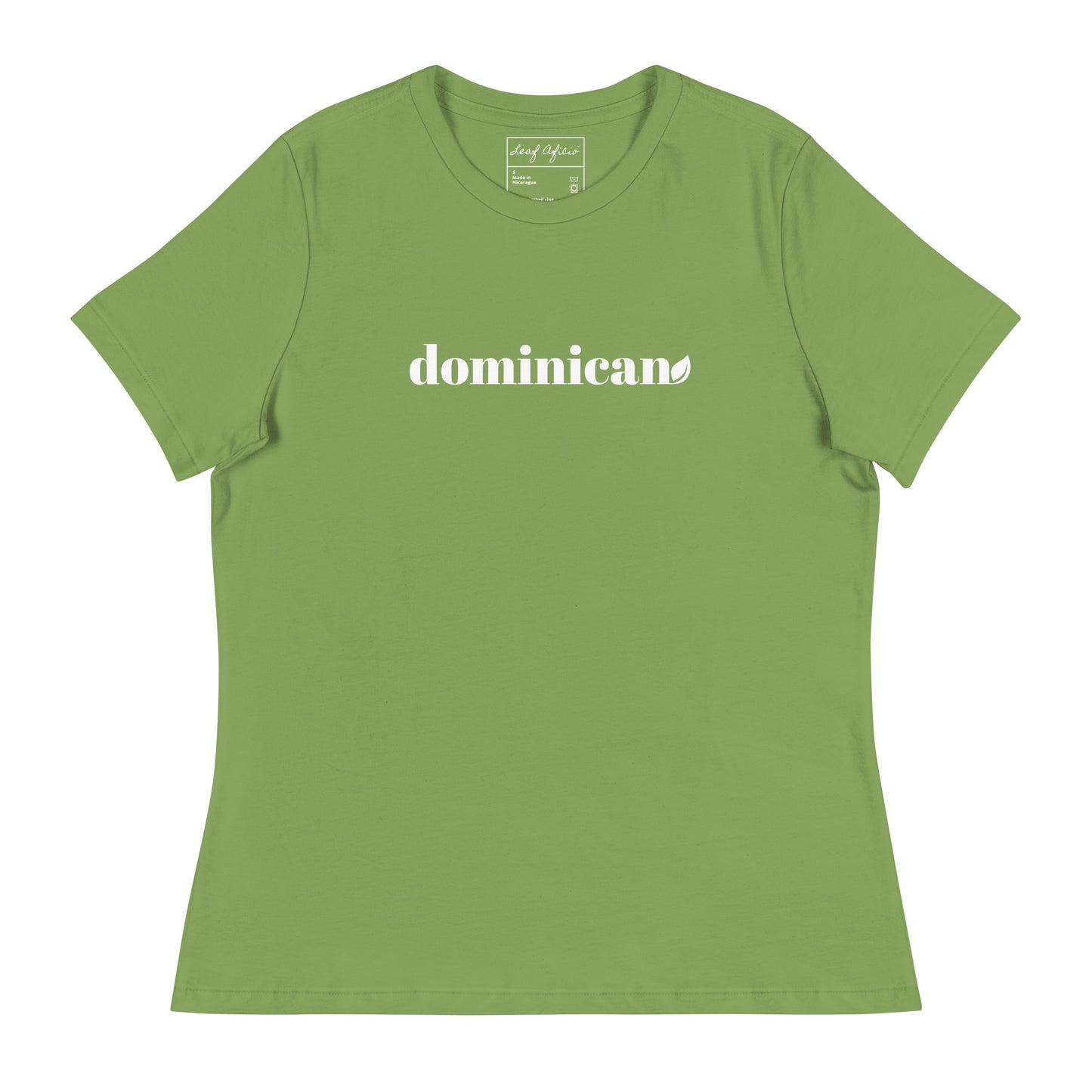 Women's Cut Dominican Leaf Relaxed T-Shirt