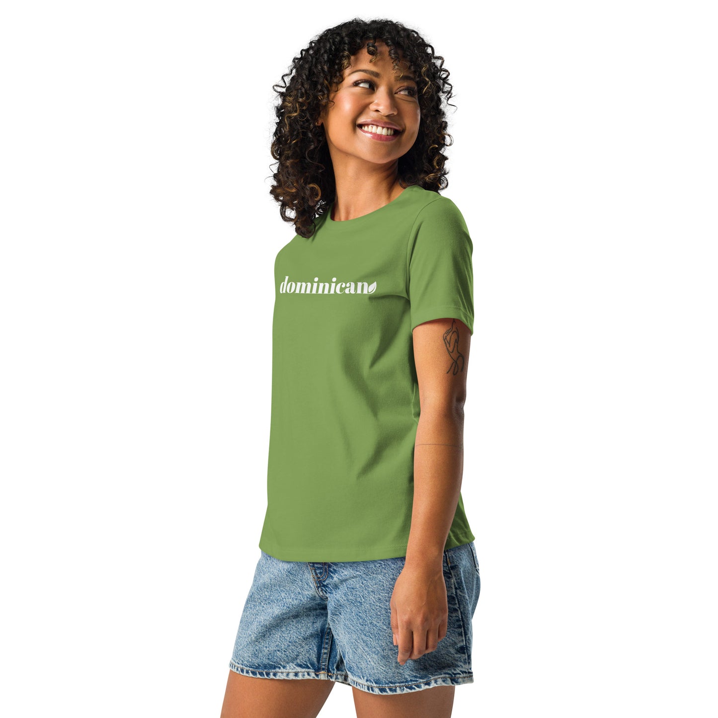 Women's Cut Dominican Leaf Relaxed T-Shirt