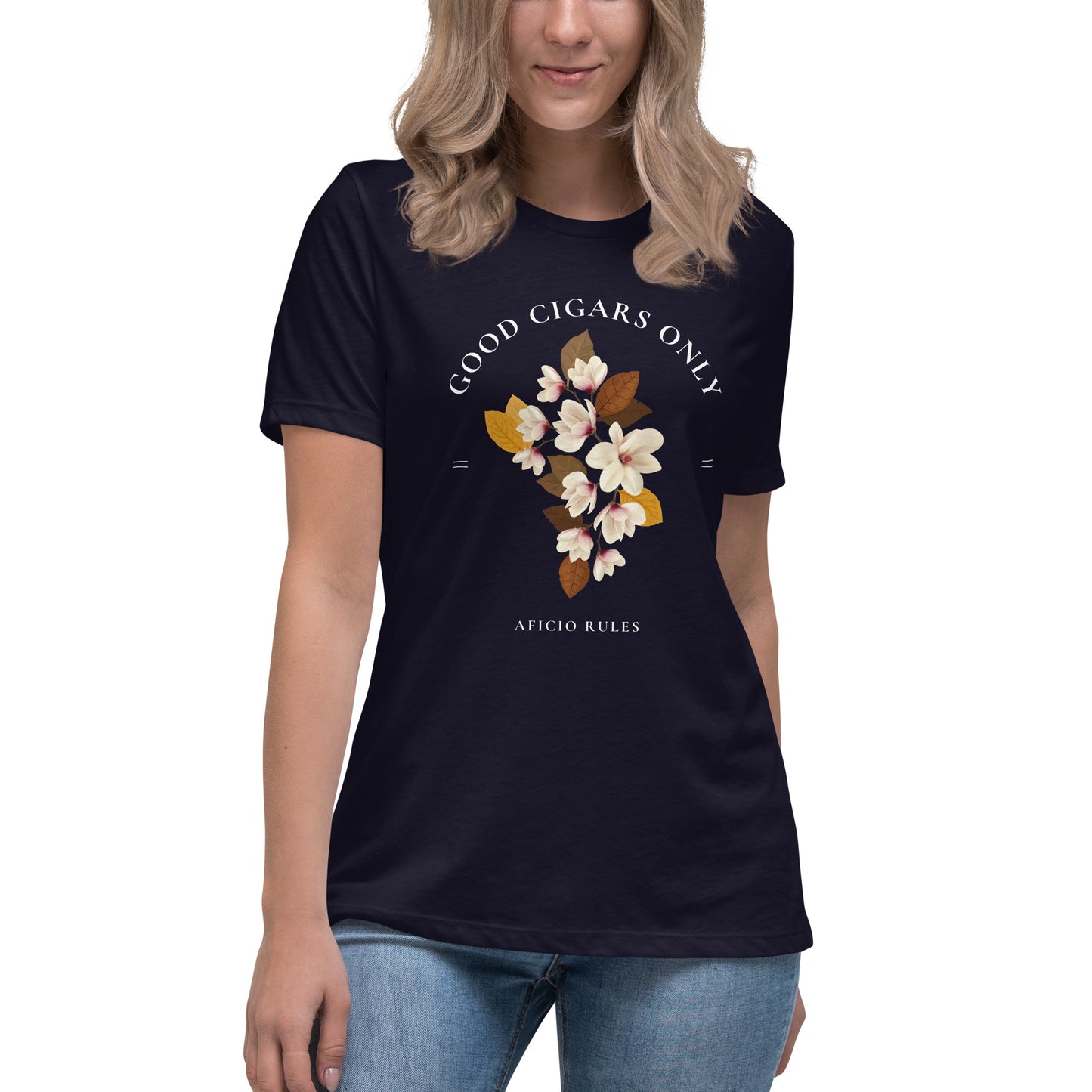 Women's Tobacco Leaf Crew Relaxed Tee