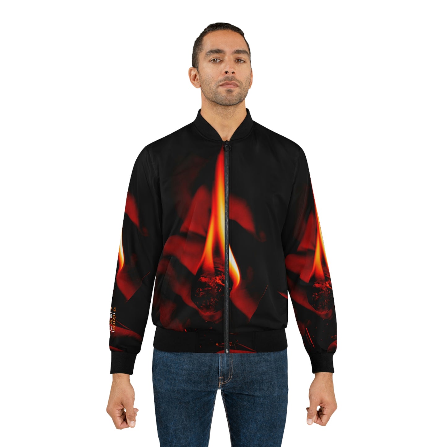 Men's Light Up Bomber Jacket