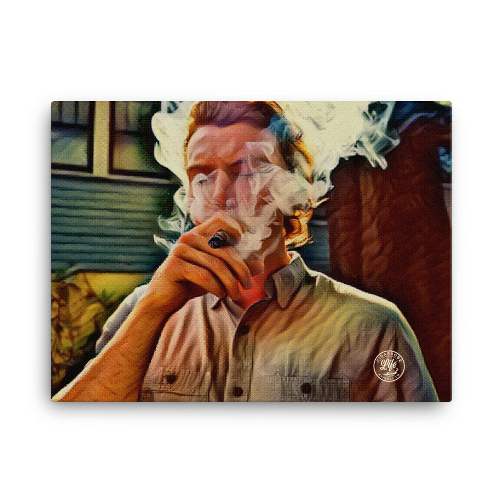 Catch the Smoke Canvas Art